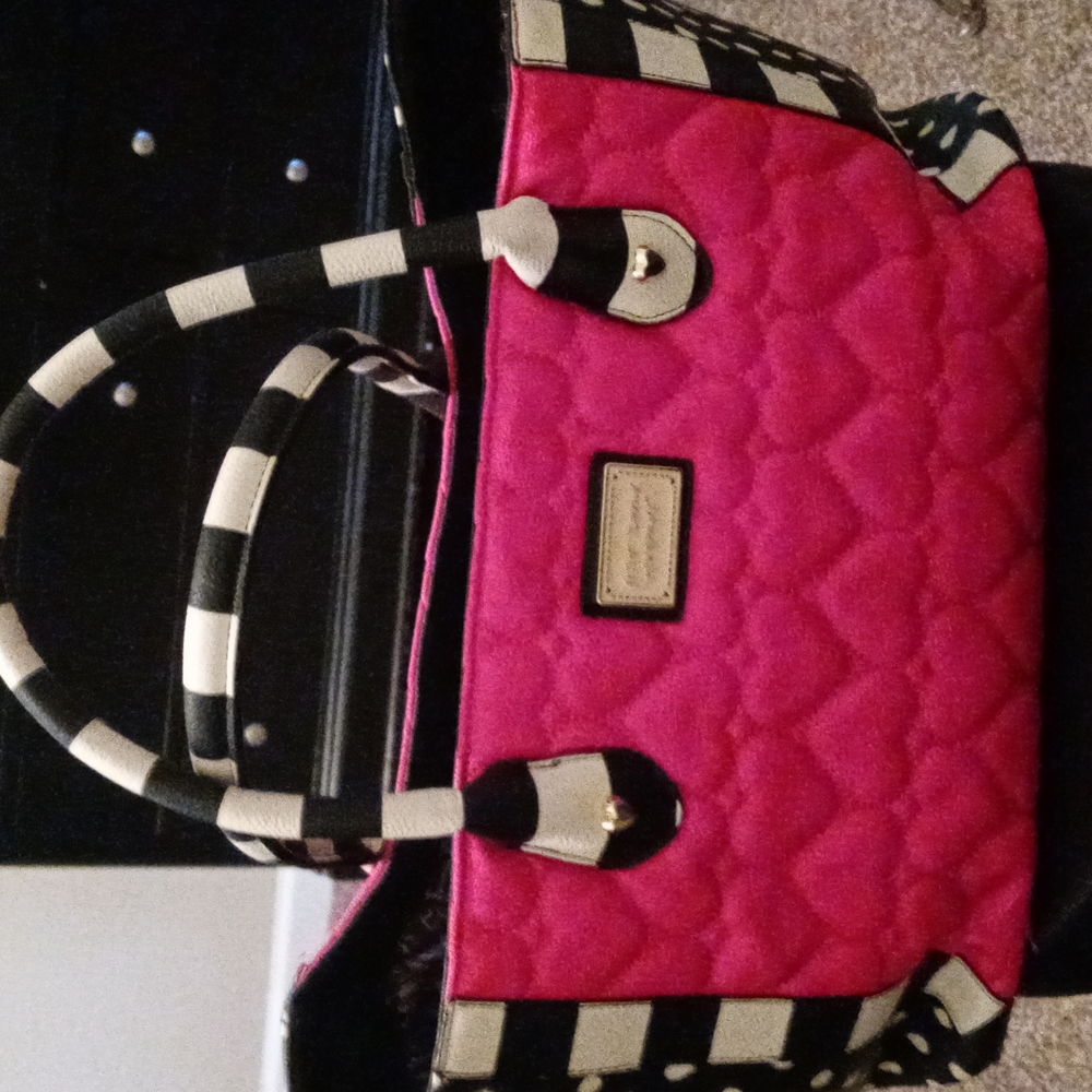 Betsey Johnson.... Bag and wallet. Great for the summer